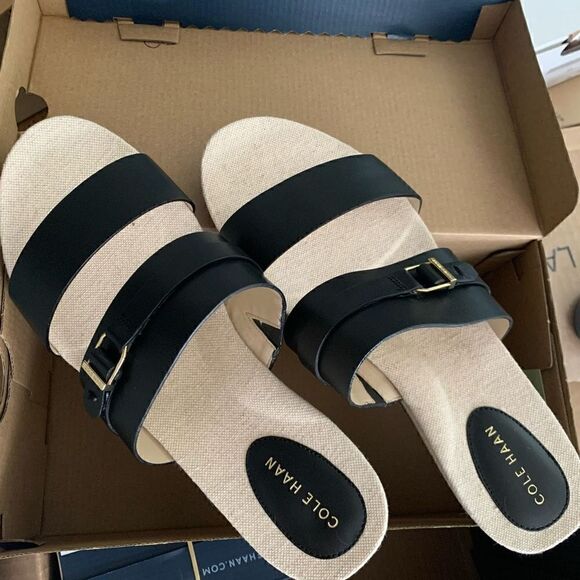 Cole Haan | Francine Demi Wedge Slide Sandals - Picture 8 of 14